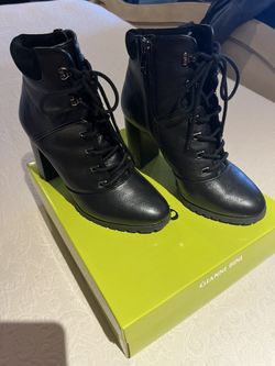 Black Boots Size 7.5  OBO
