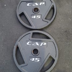 Olympic Grip Plates-45lbs 