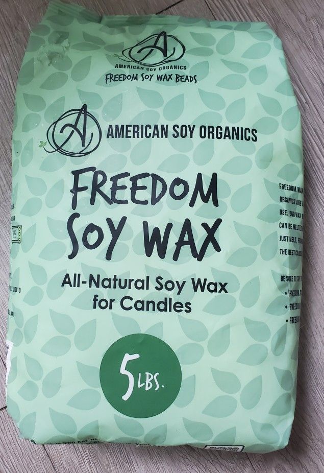 5 Lbs Freedom Soy Wax For Candle Making 