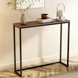 36" Console Table, Narrow Entryway Table, Sofa Table for Living Room, Skinny Hallway Table for Entryway, Behind Couch Table, Wall Table, Display Table