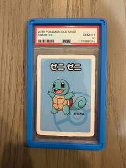 PSA 10 • Squirtle (JP) • Babanuki (Old Maid Card Game)