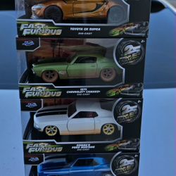 1:32 Fast And Furious Cars New Design 