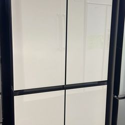 NEW OPEN BOX SAMSUNG BESPOKE FOUR DOOR REFRIGERATOR 