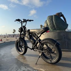 Full suspension E bike