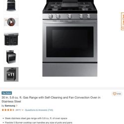 BRAND NEW SAMSUNG RANGE