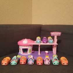 Shopkins Play Set And Cutie Cars