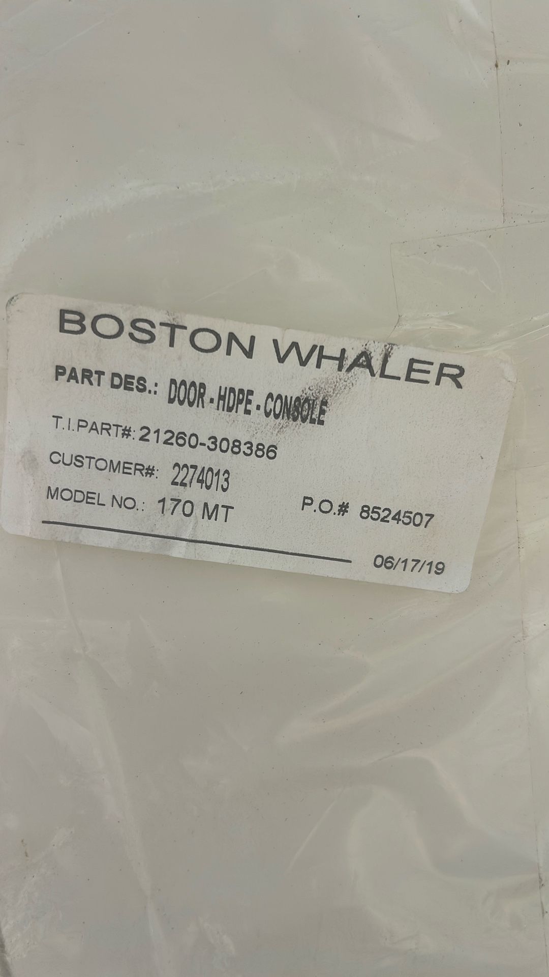 OEM Boat Part