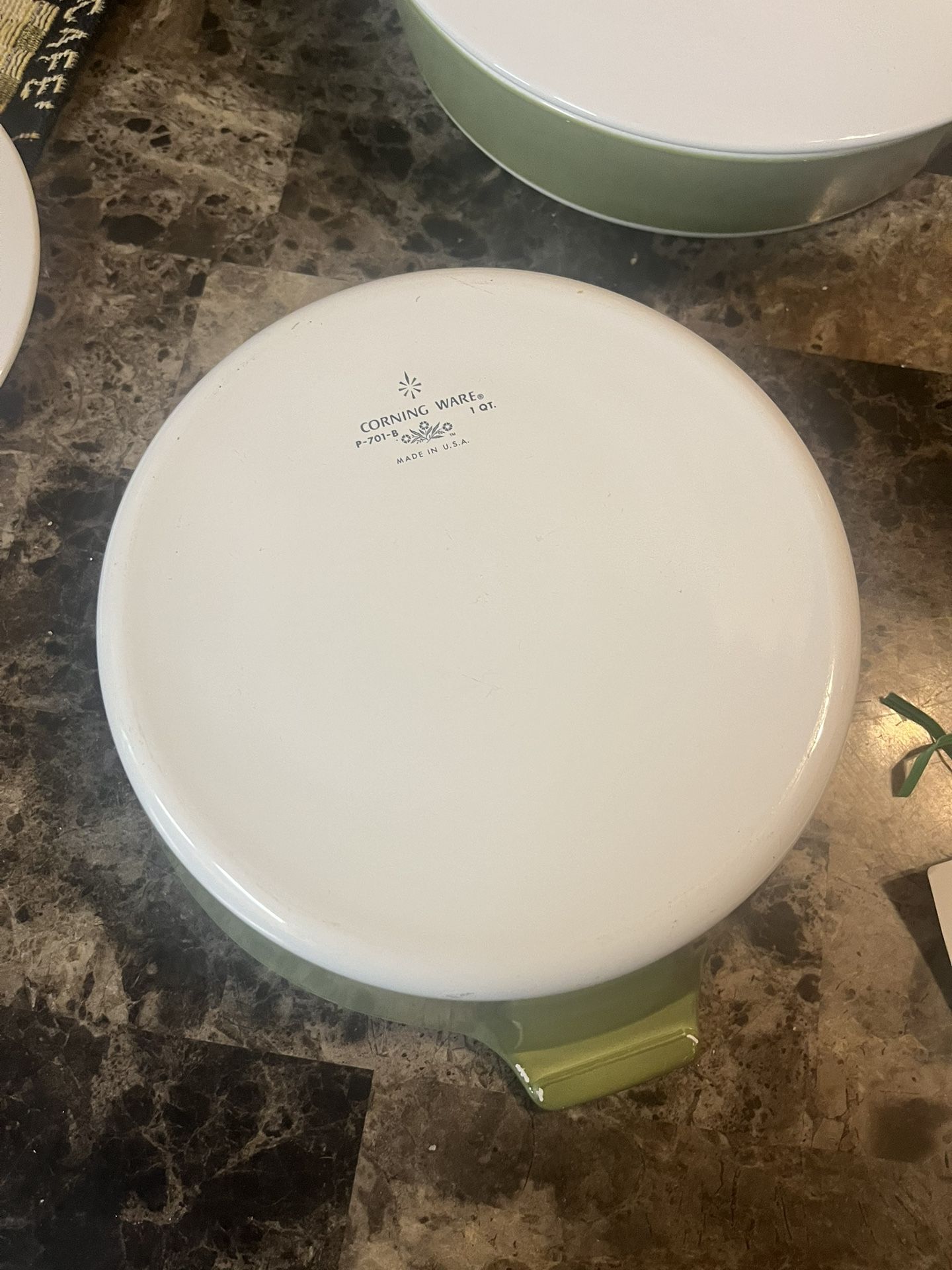 Old Corningware 1 Quart And 2 Quart No Chips