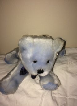 Stuffed Angel Bear Beanie Plush