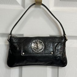 Marc by Marc Jacobs black patent leather bag