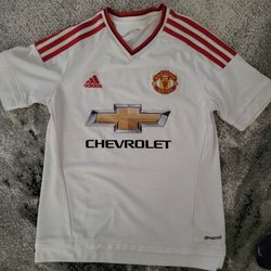 Adidas Manchester united Chevrolet climacool youth jersey
