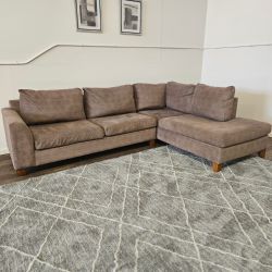 Sectional Sofa with Bumper Chaise - FREE DELIVERY