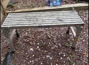 Aluminum Slim-Fold Work Platform