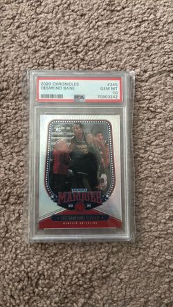 Desmond Bane 2020 Chronicles Marquee RC PSA 10