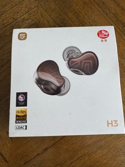SoundPEATS H3 Wireless Headphones, Triple Driver LDAC aptX Lossless, 55dB