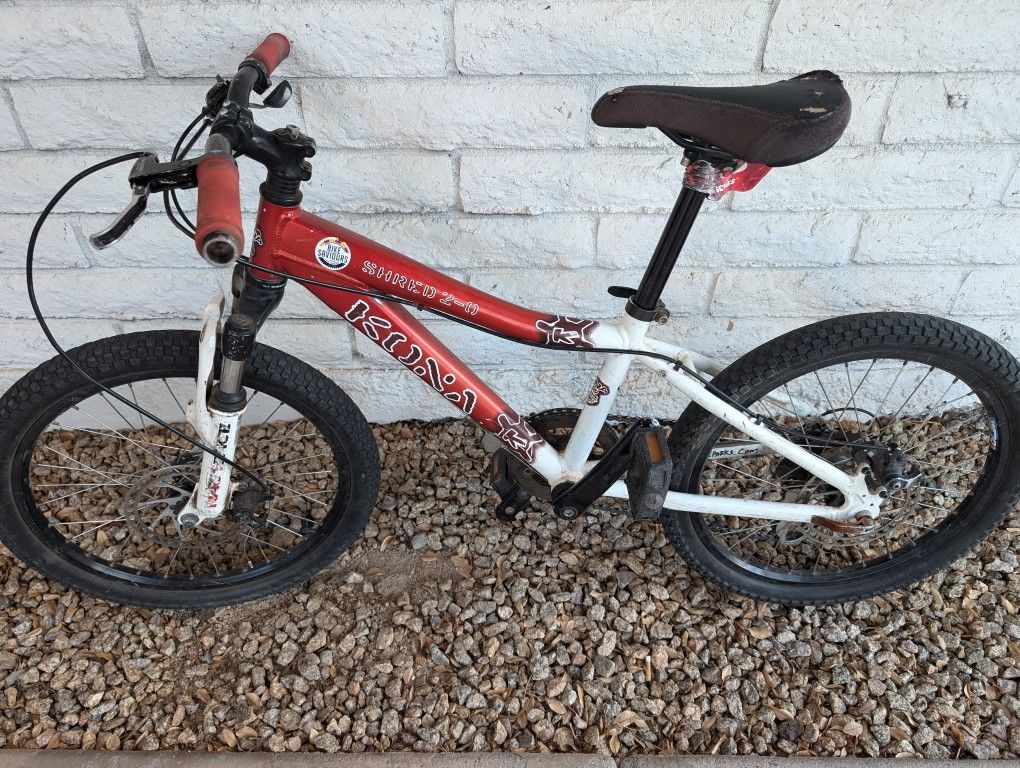20 Inch Kona Kids Bike