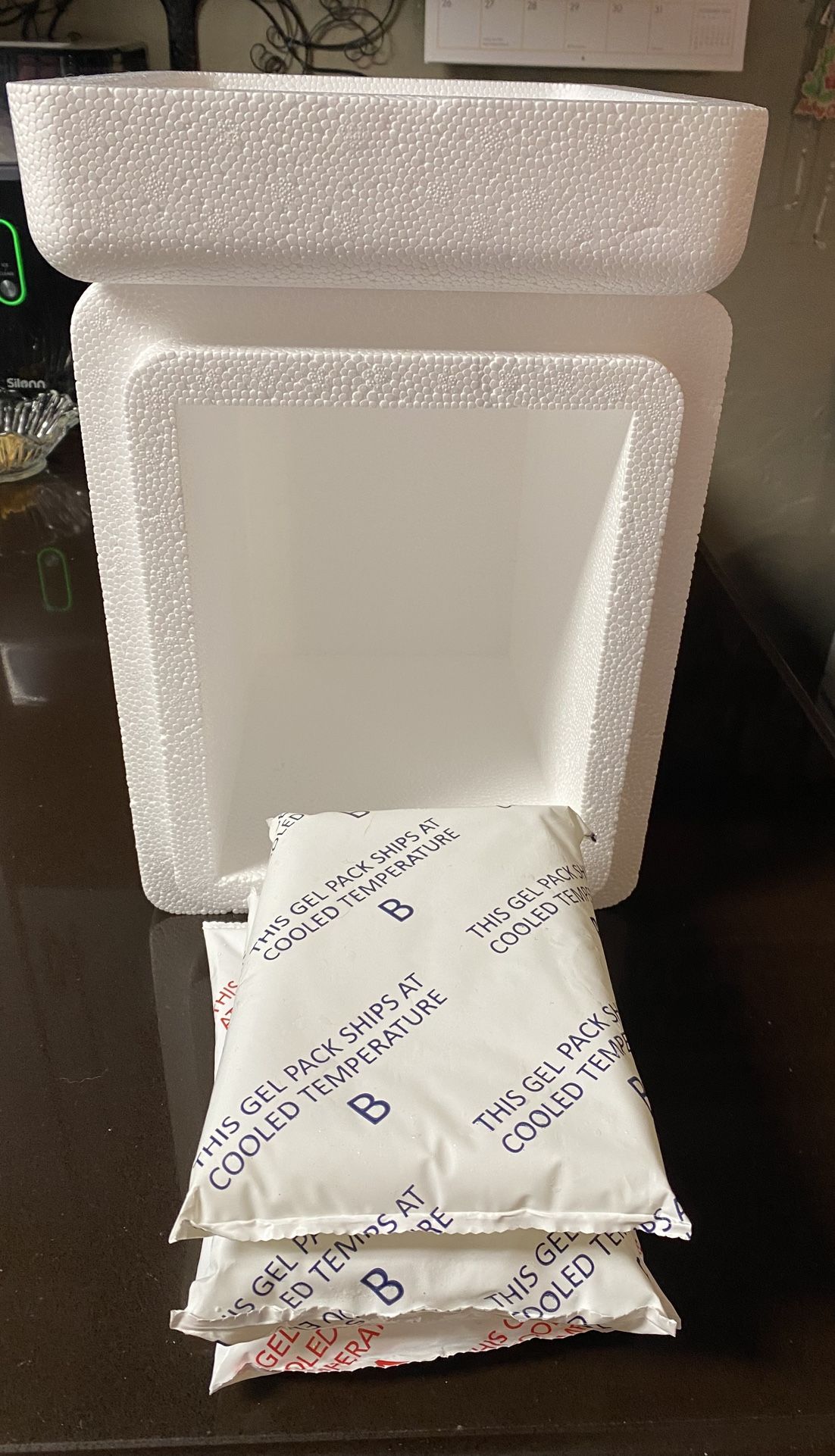 NEW STYROFOAM COOLER