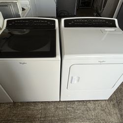 Heavy Duty Whirlpool Cabrio Washer & Dryer Gas Set (High Efficiency)