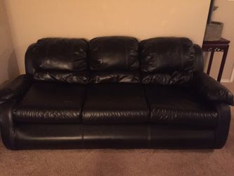Black couch