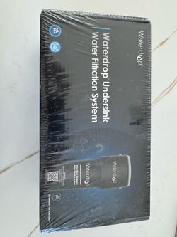 Waterdrop under sink water filtration system