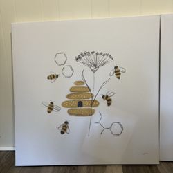 Bee SET Canvas Prints