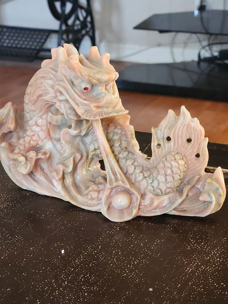 Dragon Marble Carved 