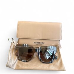 Burberry Brown Square Glasses