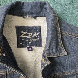 Fleece Lined Denim Jacket