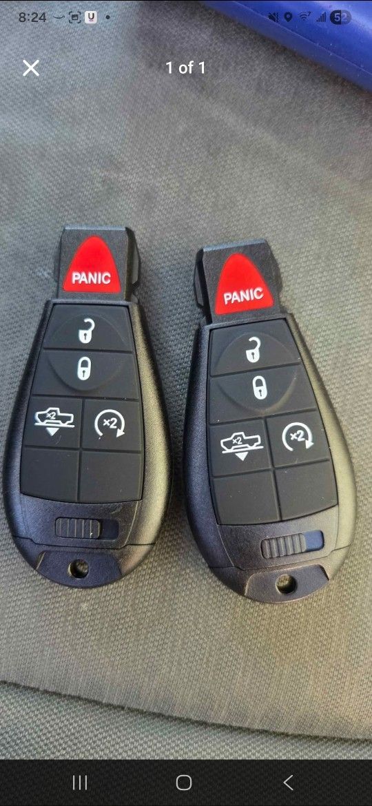 Dodge Key Fobs