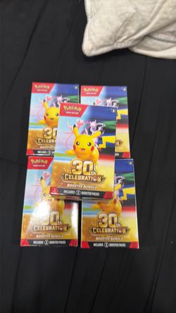 Pokémon 30th Celebration Booster Bundle x5