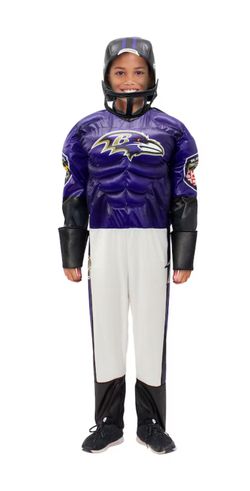 Youth NFL Gameday Muscle Jumpsuit, Soft Helmet Costume