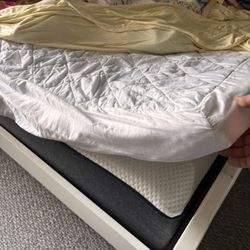 twin bed pillow topper pickup Geary & Divisadero