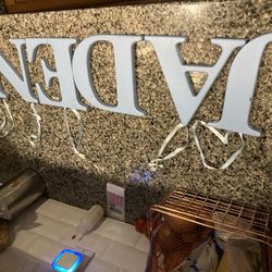 JADEN Decorative Letters 