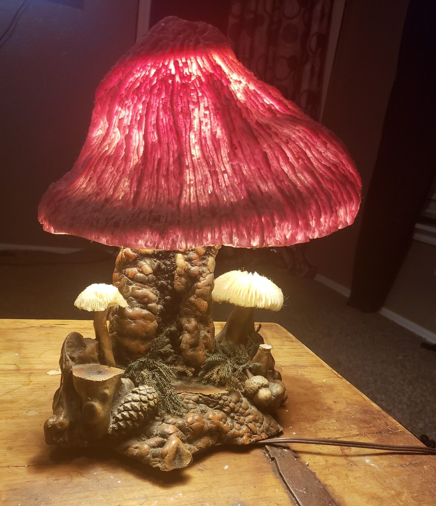 Vintage Magic Mushroom Lamp co