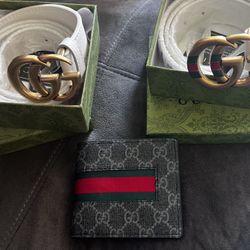 belts and wallet