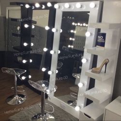 Vanity Full Length Mirror LED Lights Hollywood Makeup🤩Brand New
