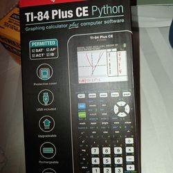 Ti-84 Plus CE Python graphing Calculator