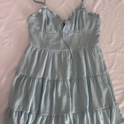 Summer Light Blue Dress 