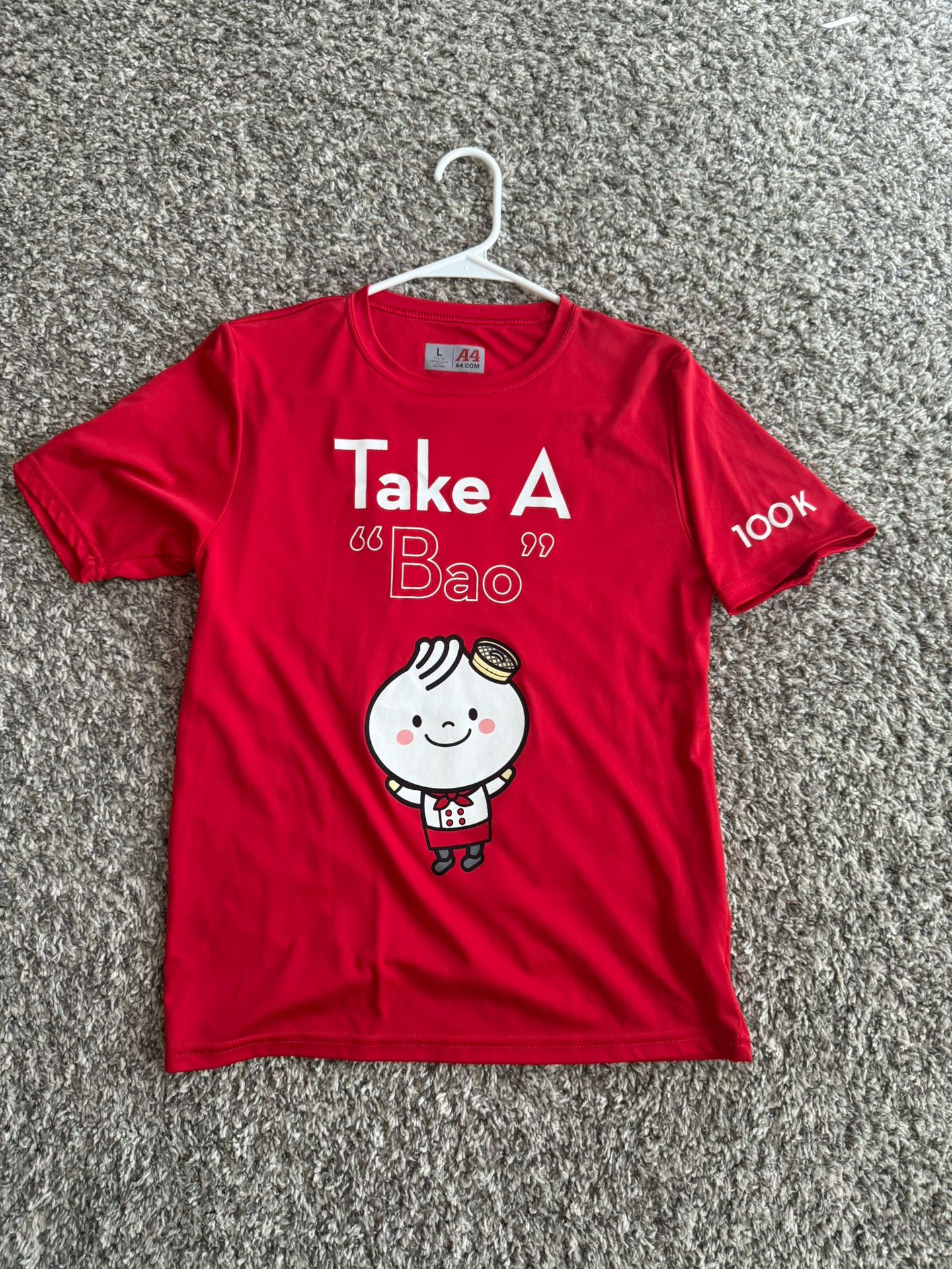 New Never Worn Red Youth Large Limited Edition Collectible Din Tai Fung Dim Sum Shirt