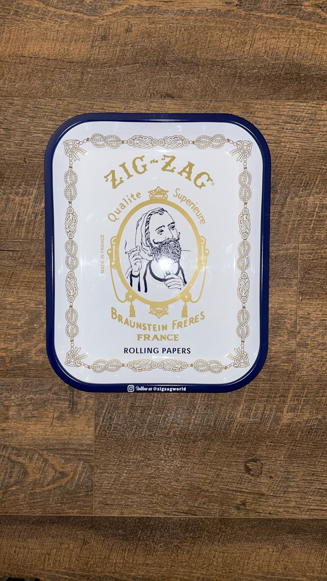 12 Inch Zig-Zag Rolling Tray