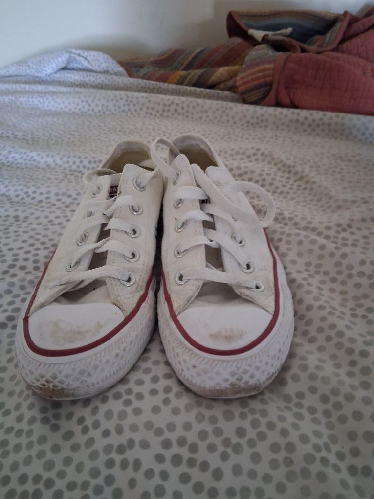 White Converse Sneakers
