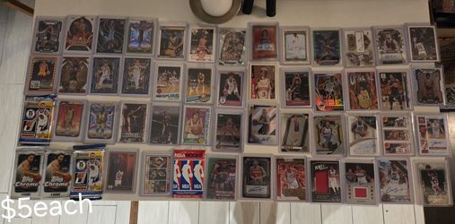 Basketball Cards 1970s to 2025 rc relic hof sn chrome prizm $5 each card