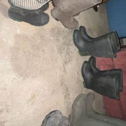 Lots Of Rain Boots 