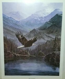 Art Print - Limited Edition - Tom Dooley - "Flight of the Fisherman"