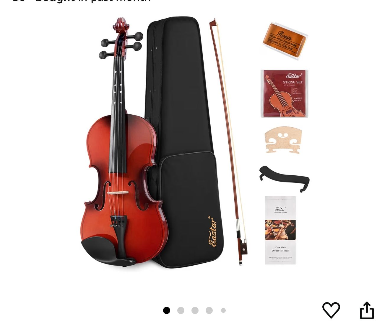 🔥 Youth Violin Excellent Condition $80 Comes With Case Accessories