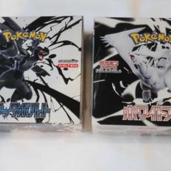 Black Bolt and White Flare JP Booster Boxes