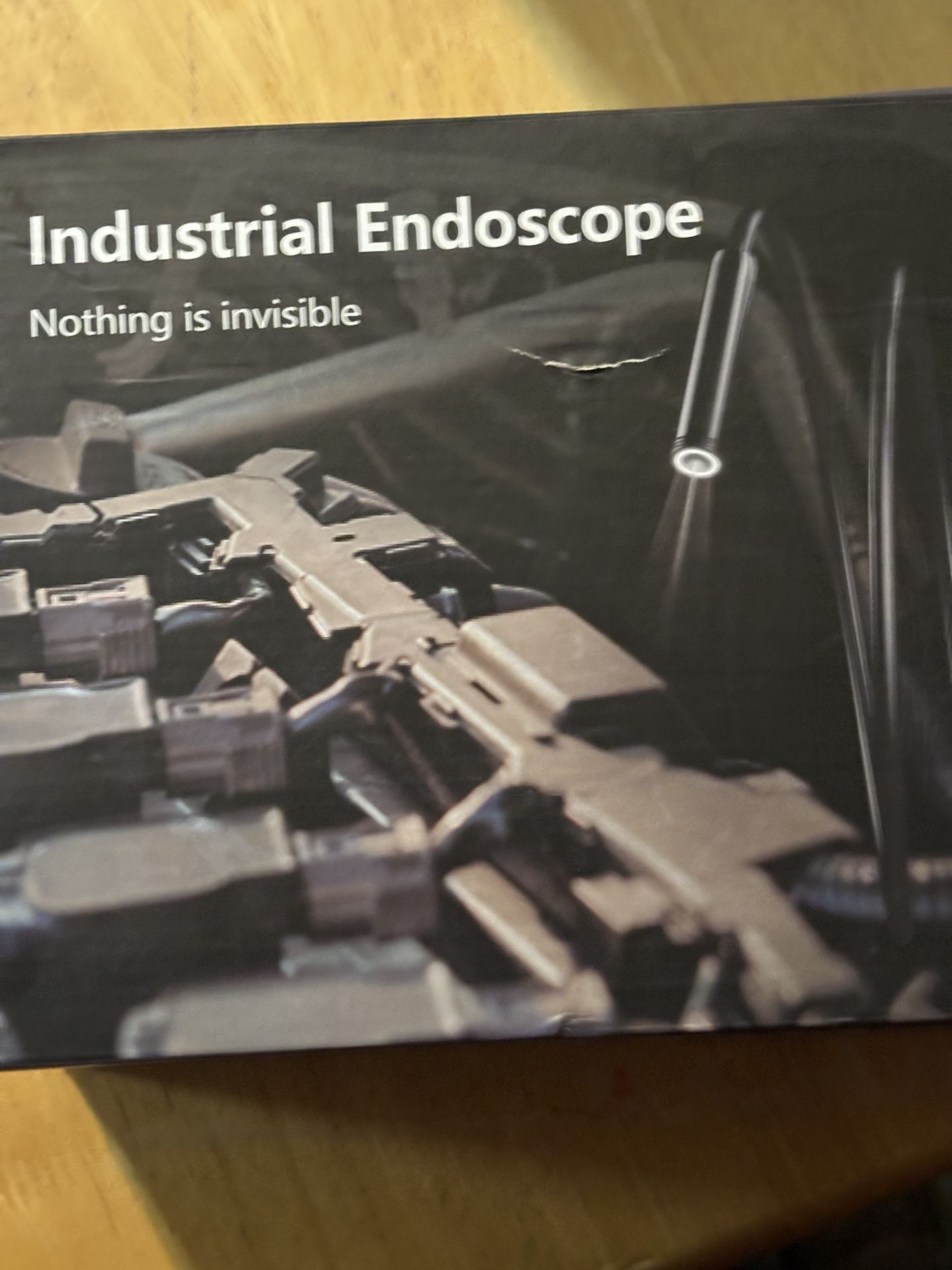 Industrial Endoscope. Camera.