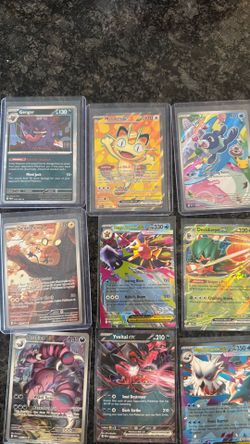 Pokémon and one piece cards