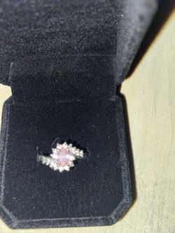 Pink Diamond Ring
