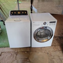 Washer And Electric Dryer 
